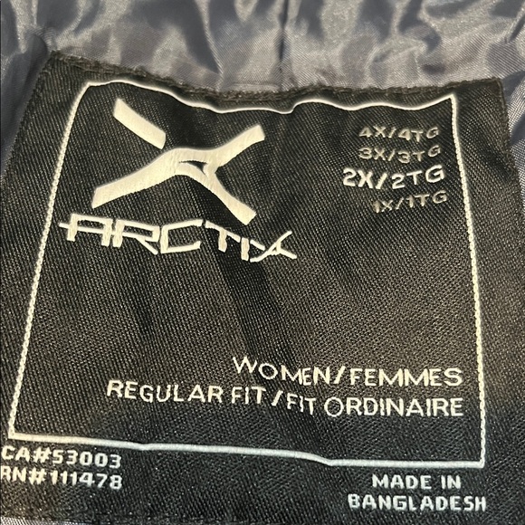 Arctix Women's Black Snow pants - Picture 8 of 8